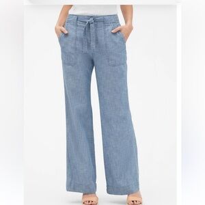 GAP Light Blue Wide Leg Pants